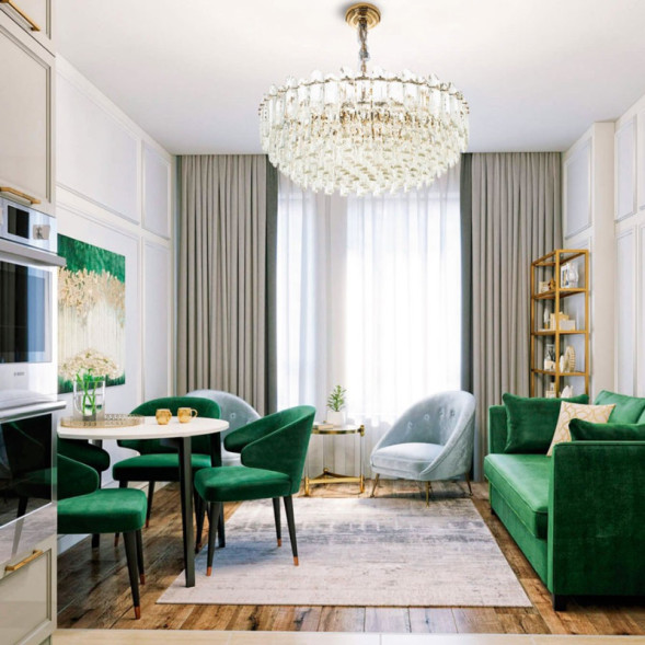 Подвесная люстра MODELUX ML.7083.18 GD