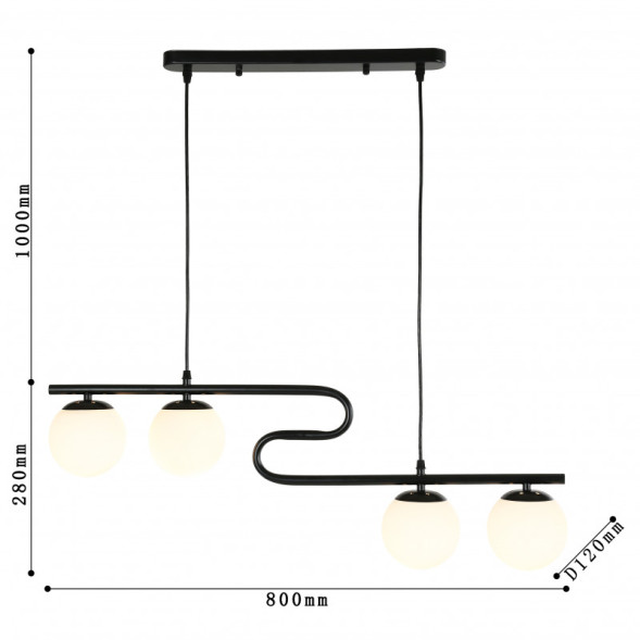 Подвесная люстра F-Promo COLLANA 4036-4P
