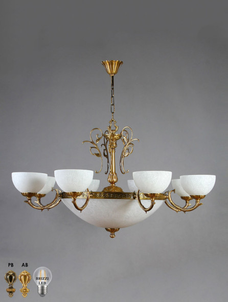 Подвесная люстра AMBIENTE by BRIZZI Seville 02140/8 AB