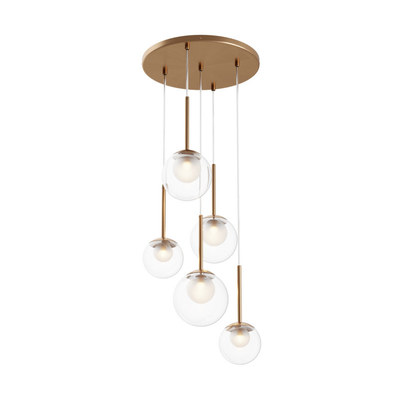 Каскадная люстра Maytoni Basic form MOD521PL-05G
