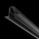 Магнитный встраиваемый шинопровод в гипсокартон Maytoni Technical Magnetic track system Exility ГКЛ 9.5 черный TRX034-423B