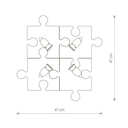 Детский спот Nowodvorski Puzzle 6382