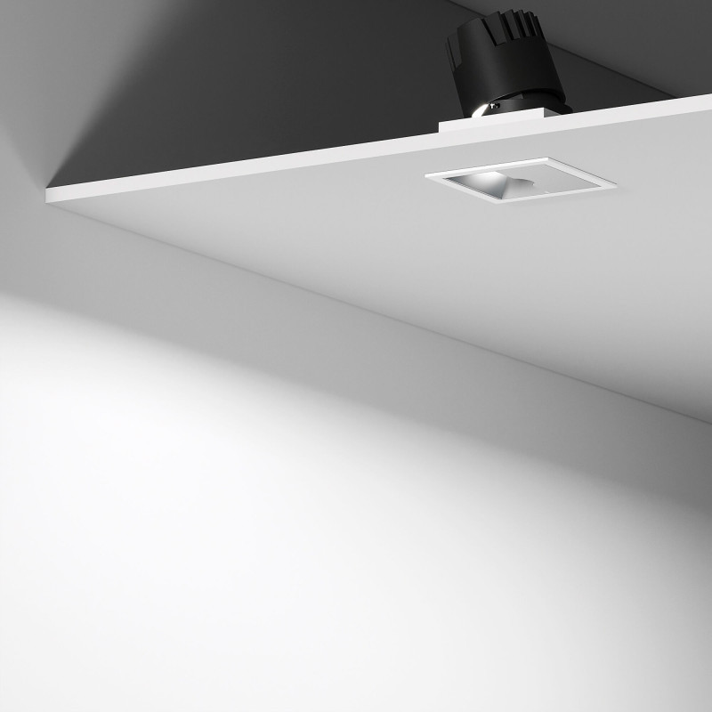 Встраиваемый точечный светильник Elektrostandard 25091/LED 10W 4000K белый/хром