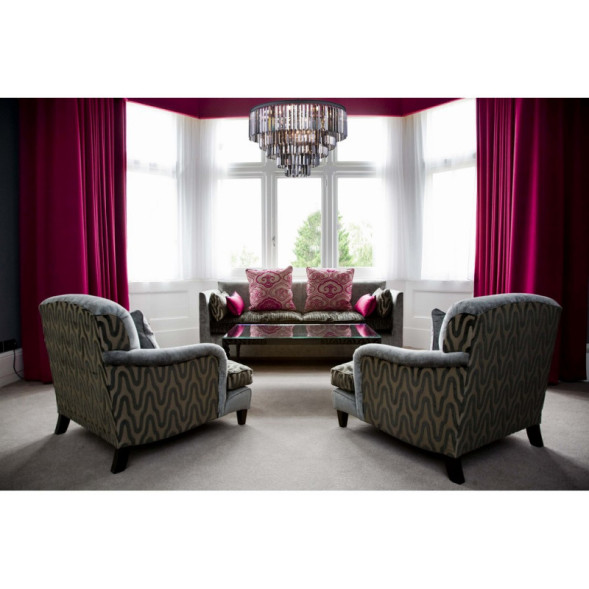 Каскадная люстра Divinare Nova Grigio 3002/05 SP-18