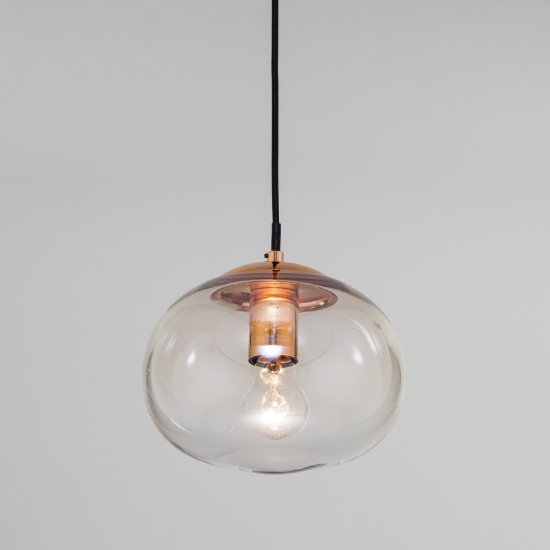Подвесной светильник Eurosvet ROCK 50212/1 янтарный