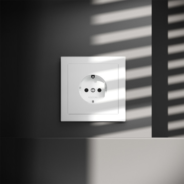 Электрическая розетка VOLTUM VLS040202