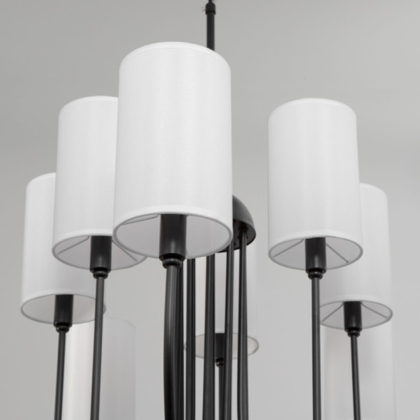 Подвесная люстра Eurosvet ABBEY 60164/10 черный