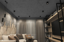 Накладной точечный светильник Denkirs Rodvig DK3090-BK+CH