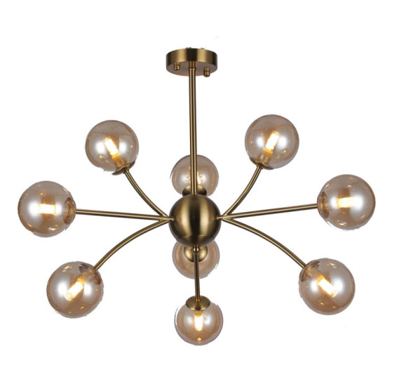 Люстра на штанге Escada Infinity 10164/9PL Copper