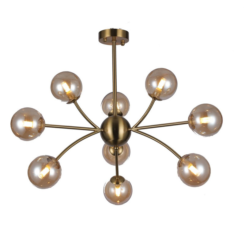Люстра на штанге Escada Infinity 10164/9PL Copper
