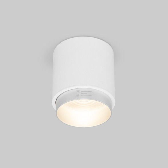 Накладной точечный светильник Elektrostandard Cors 10W (25032/LED) белый/серебро