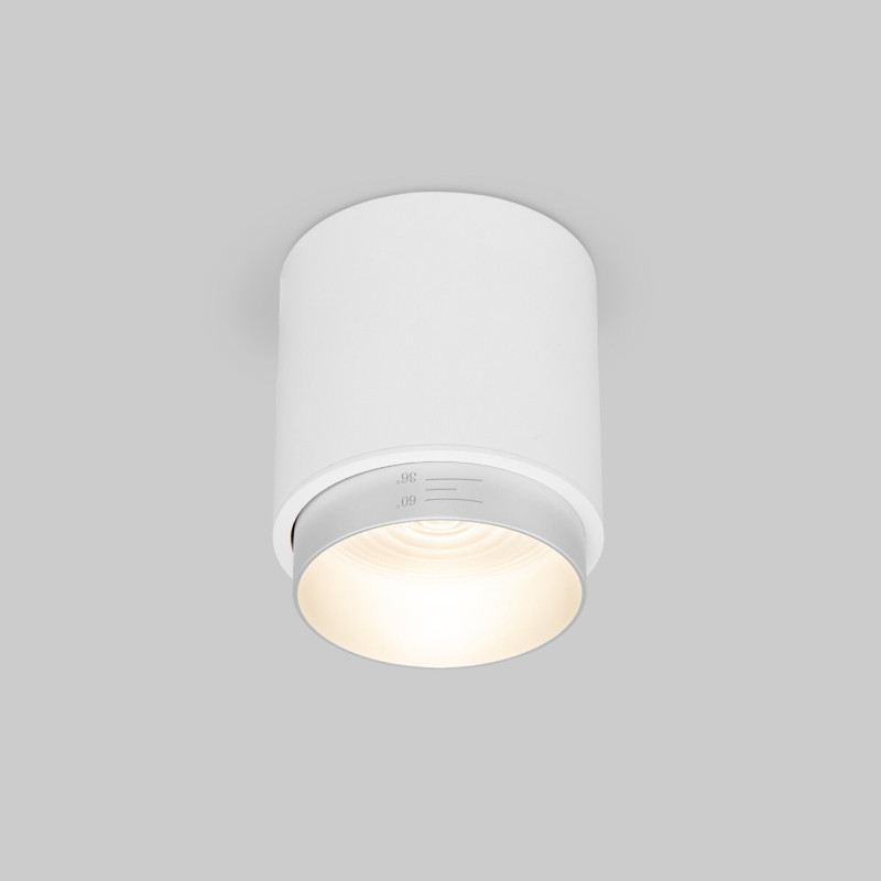 Накладной точечный светильник Elektrostandard Cors 10W (25032/LED) белый/серебро