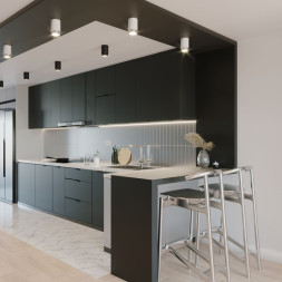 Накладной точечный светильник Elektrostandard Cors 10W (25032/LED) белый/серебро