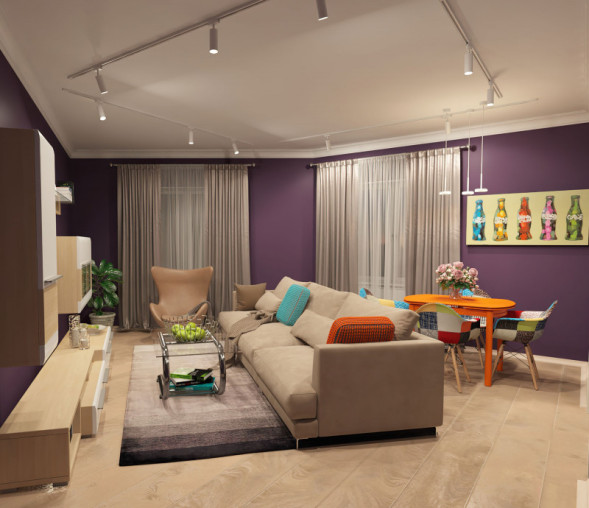 Трековый светильник Denkirs SOLID Tube DK6202-WH