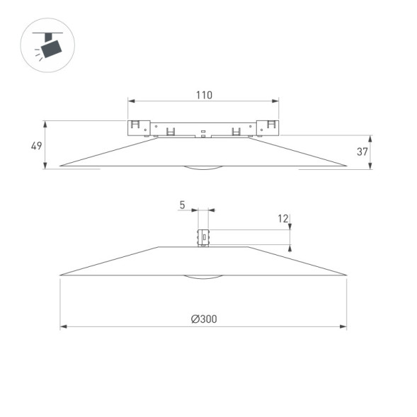 Трековый светильник Arlight MAG-MICROCOSM 051778