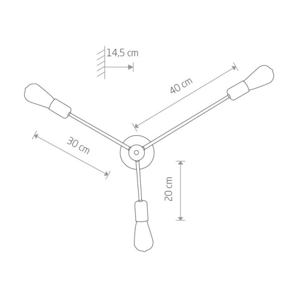 Потолочная люстра Nowodvorski MILL 9136