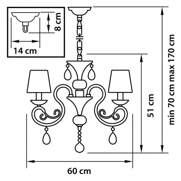 Подвесная люстра Lightstar Ricerco 693064