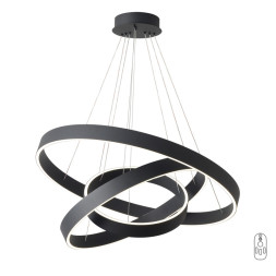 Подвесная люстра Crystal Lux TRON TRON SP158W LED BLACK
