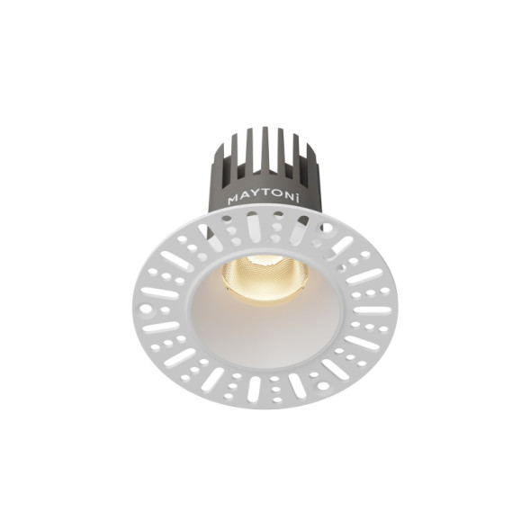 Точечный встраиваемый светильник Maytoni Technical dip DL124-10W-3K-TRS-W