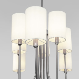 Подвесная люстра Eurosvet 60164/10 никель Smart ABBEY