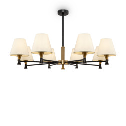 Люстра на штанге Freya Perfetto FR5098PL-08BBS