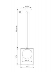 Подвесной светильник Freya Trinity FR5113PL-01G