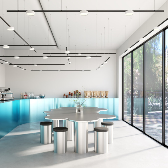 Магнитный трековый светильник Maytoni Technical Zon TR189-1-12W4K-B