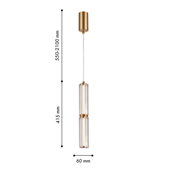 Подвесной светильник 4777-2P F-Promo Hexagoni