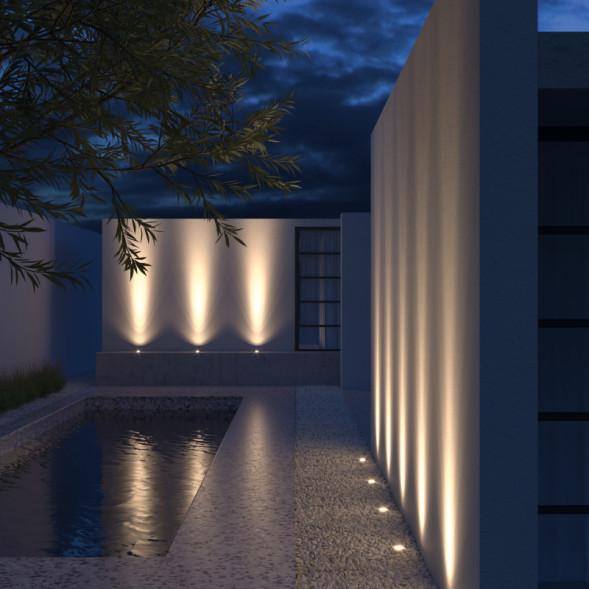 Тротуарный светильник Maytoni Tubo O043DL-01S