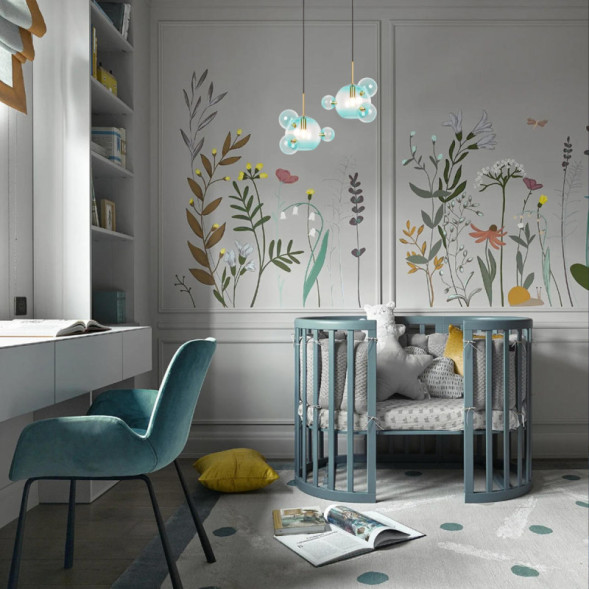 Подвесной светильник LOFT IT 2027-P4 Blue mini