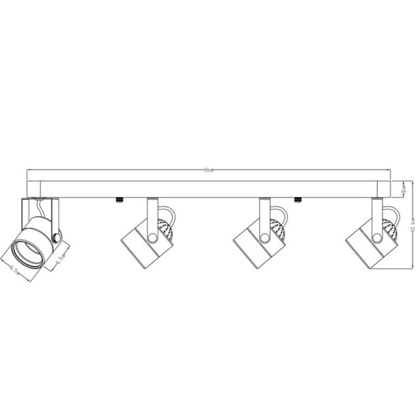Спот ARTE Lamp A1310PL-4CC