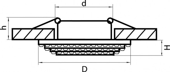 Встраиваемый точечный светильник Lightstar MIRIADE 011976
