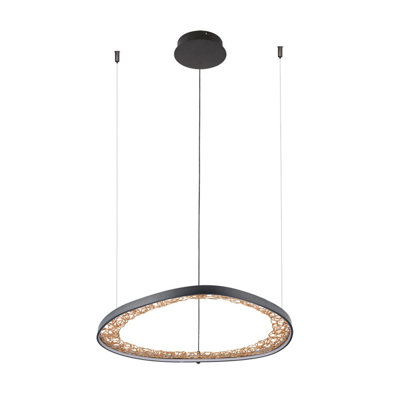 Подвесной светильник ARTE Lamp Cinta A1847SP-36BK