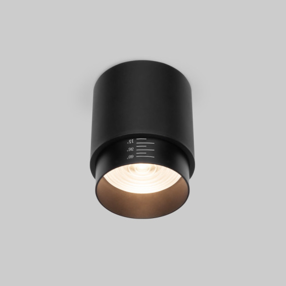 Накладной точечный светильник Elektrostandard Cors 10W (25032/LED) чёрный