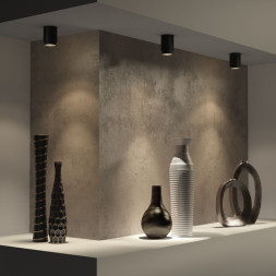 Накладной точечный светильник Elektrostandard Cors 10W (25032/LED) чёрный