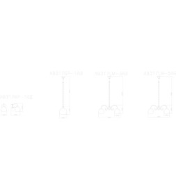 Подвесная люстра ARTE Lamp MARGO A9317LM-5AB