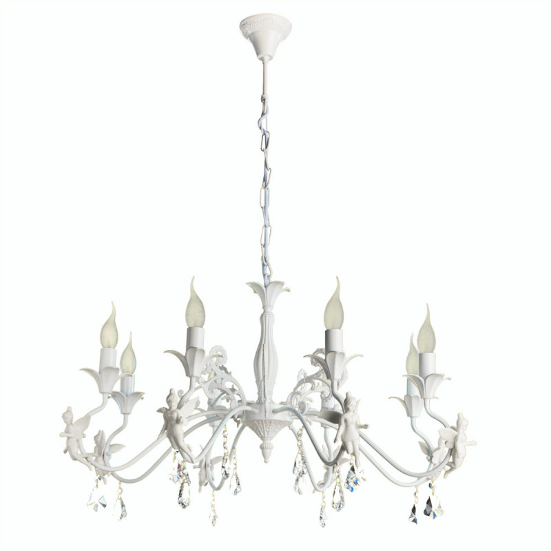 Подвесная люстра ARTE Lamp ANGELINA A5349LM-8WH