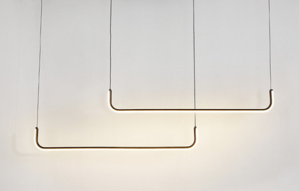 Подвесной светильник Crystal Lux SUAVE SUAVE SP35W LED L1200 BLACK