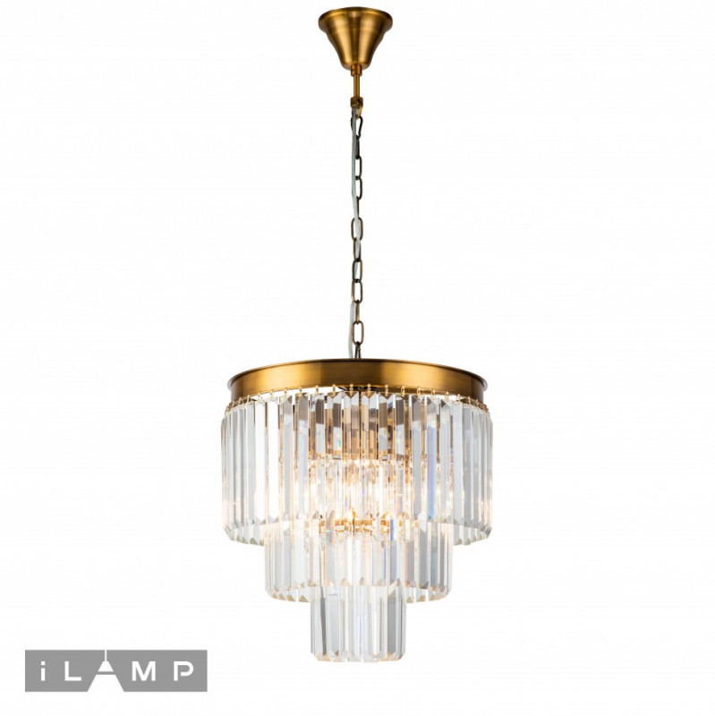 Каскадная люстра iLamp Triumph 7383/6P BR