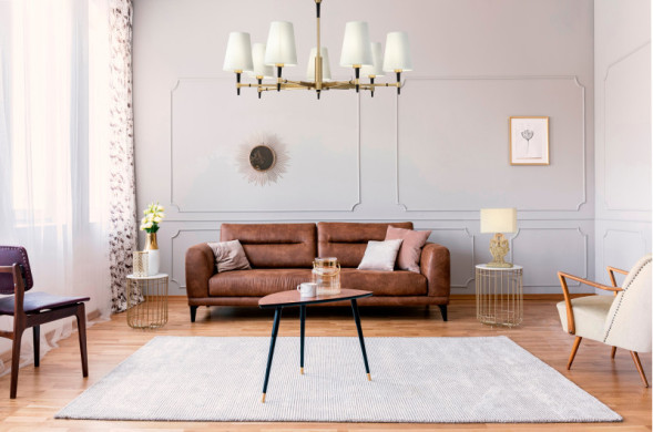 Люстра на штанге Maytoni ZARAGOZA H001CL-07BS