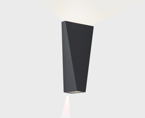 Уличный настенный светильник ITALLINE IT01 IT01-A807 dark grey