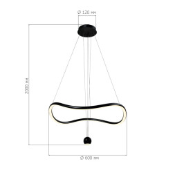 Подвесной светильник ST-Luce SL6209.403.35 Orione