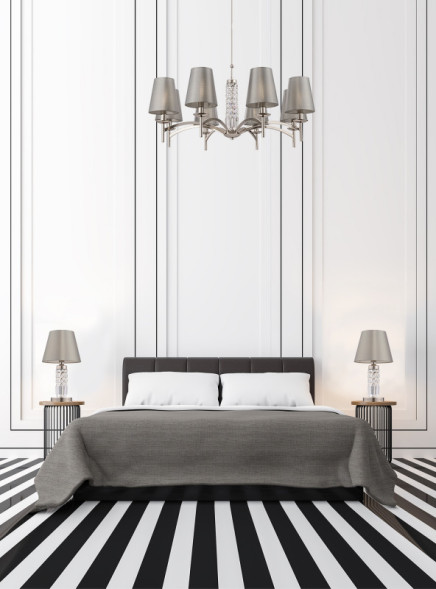 Люстра на штанге Maytoni Krona MOD076PL-08N