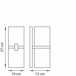 Бра Lightstar Qubica 805620