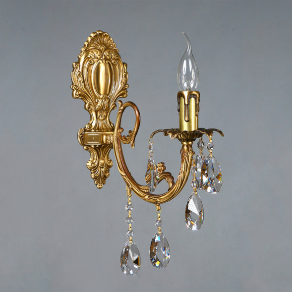 Бра AMBIENTE by BRIZZI ALICANTE 8888/1 AB Tear drop
