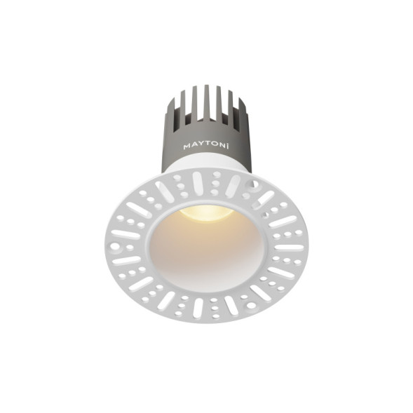 Точечный встраиваемый светильник Maytoni Technical dip DL120-10W-3K-TRS-W