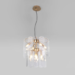 Подвесная люстра Eurosvet 60170/8 золото Smart CLAIRE