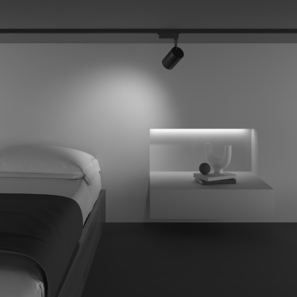 Светодиодный трековый светильник Maytoni Technical Vuoro TR003-1-10W4K-W-B