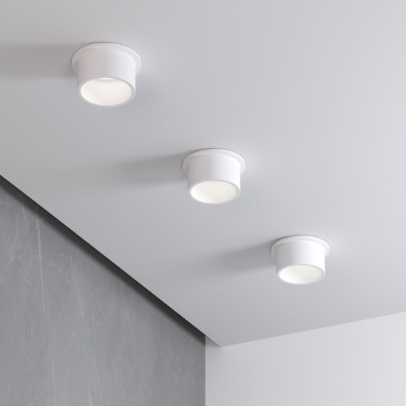 Встраиваемый точечный светильник Elektrostandard 25004/01 GU10 белый