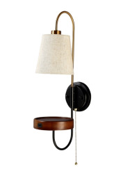 Бра Crystal Lux Twins TWINS AP1 USB WENGE